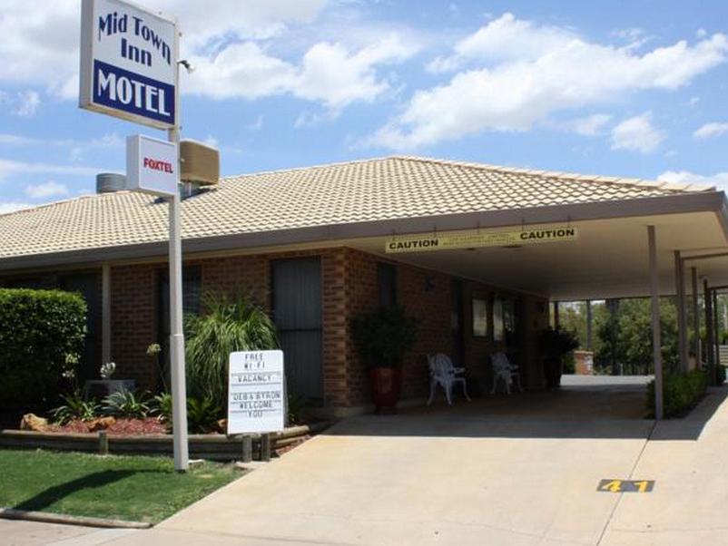 Mid Town Inn Narrabri Kültér fotó