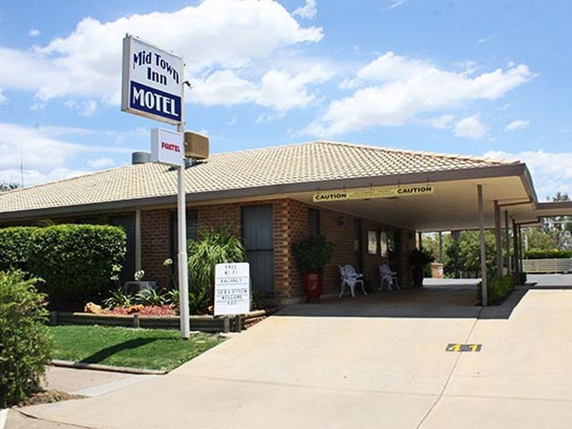 Mid Town Inn Narrabri Kültér fotó